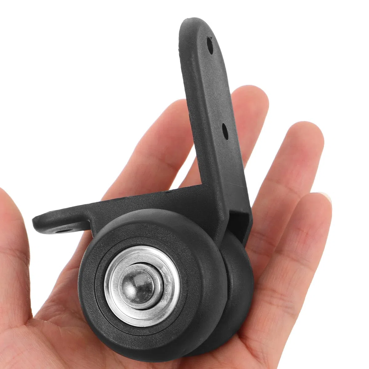 Rueda Giratoria Para Altavoz Kit De Reparación De Ruedas Para Equipaje Ruedas De Carro De Audio Placa En L Recambios Para Maletas Y Trolley 3.54X2.36X1.96In 1 Par