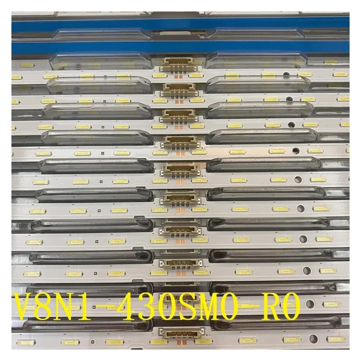 Tira de LED for iluminación Trasera Compatible con Samsung TV UE43NU7025 UE43NU7190U UE43NU7025K UE43RU7100 UE43RU7200 UE43NU7125K UE43RU7190U UE43NU7092U(2 PCS For 1 TV)