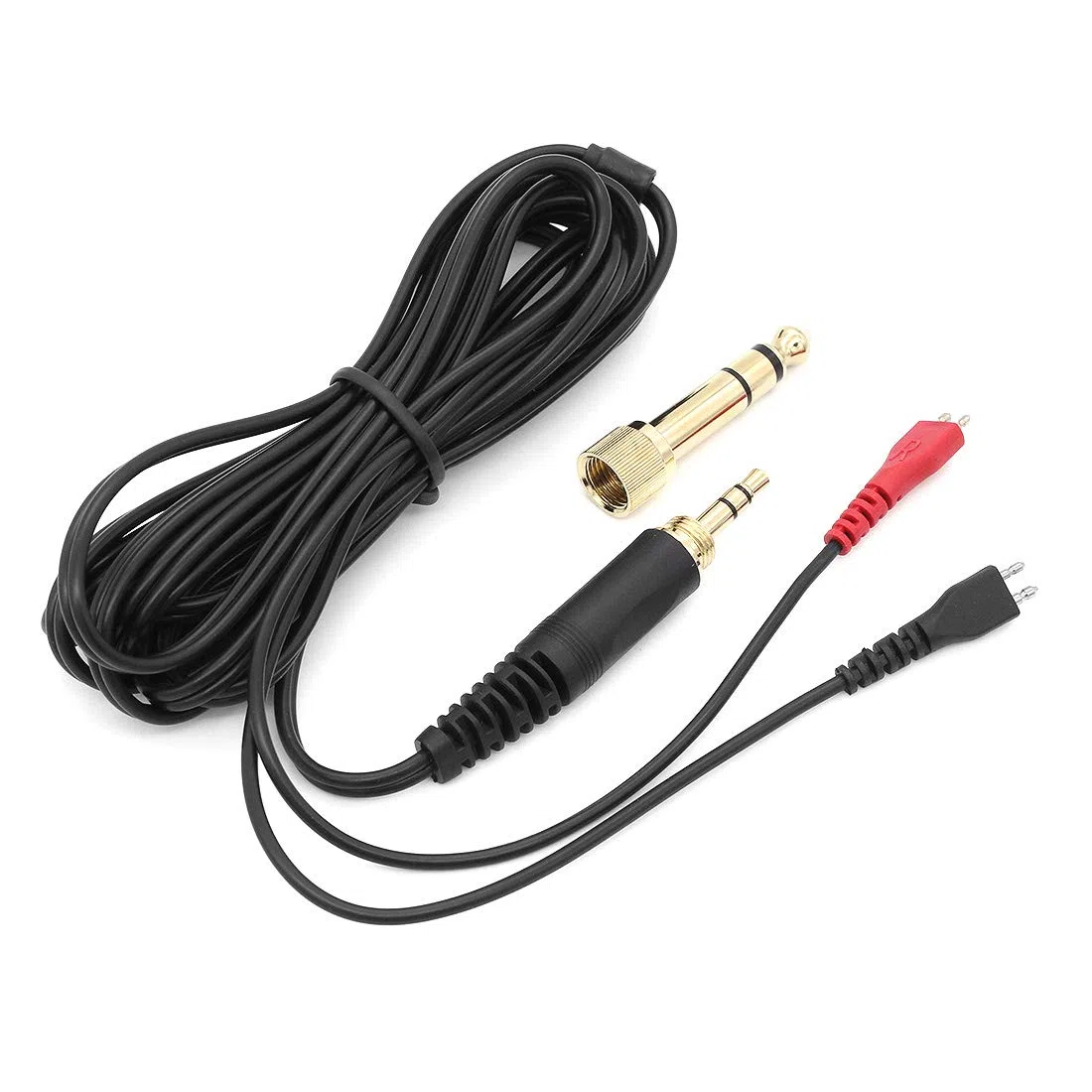 alambre de cable de audio cable de repuesto para auriculares Sennheiser HD25 HD560 Hd540 HD480 HD430 414 HD250 auriculares