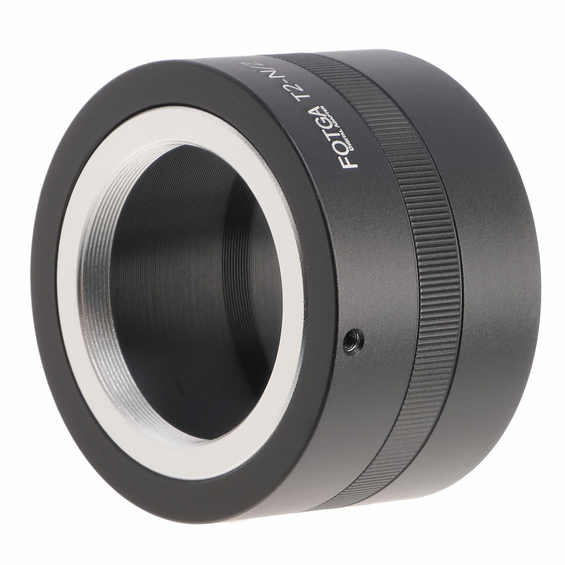 FOTGA T2-N/Z Anillo adaptador de objetivo para T2 T Mount adaptador convertidor a cámara Z-Mount compatible con Nikon Z5 Z6 Z7 Z30 Z50 Z6II Z7II Z8 Z9 Zf Zfc Full Frame cámara sin espejo