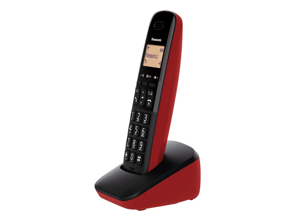 Panasonic TELEFONO INALAMBRICO KX-TGB610JTR/ Rojo
