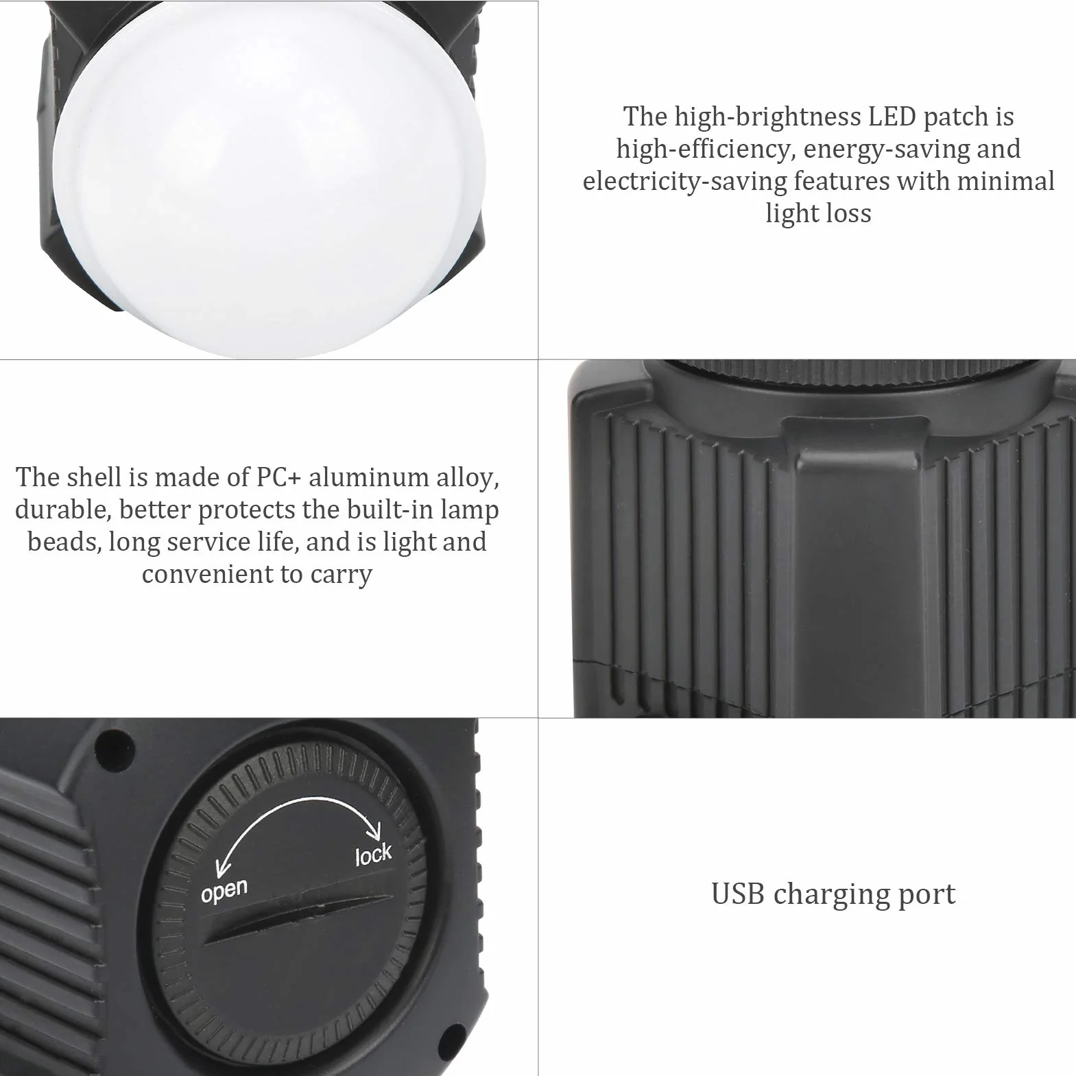 Luz de Buceo, Luz de Noche de Relleno de Luz de Video LED Impermeable Regulable, Luz de Video LED de Cámara Subacuática de 60 M, Luz de Fotografía Subacuática de Buceo de 7500K