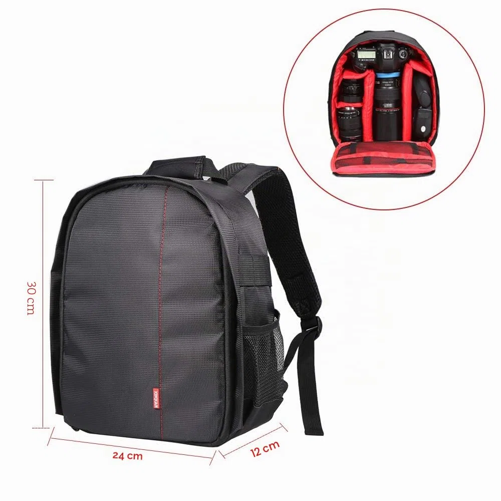 Bolsos multifuncionales Respirables multifuncionales Impermeables de la cámara de la Mochila de la cámara de Digitaces de la cámara de Digitaces de DSLR
