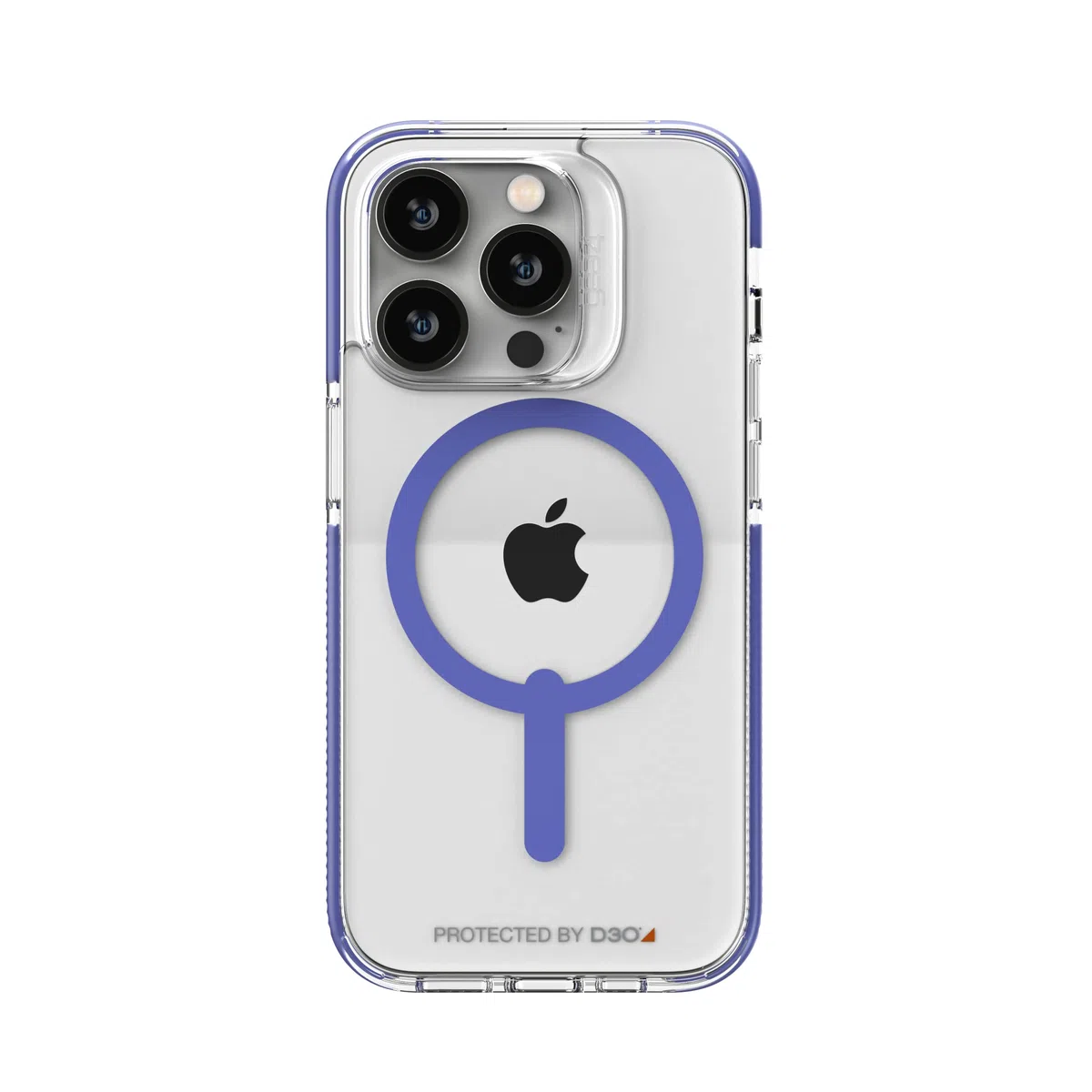 Gear4 ZAGG Santa Cruz Snap D30 Funda Protectora Compatible con iPhone 14 Pro, Delgada, a Prueba de Golpes, Carga inalámbrica, Compatible con MagSafe, (Azul)