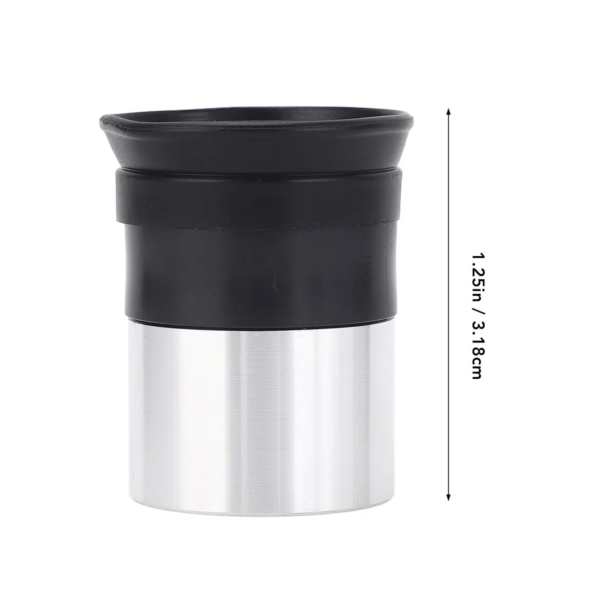 Ocular de Telescopio de 1,25 Pulgadas y 10 Mm, Accesorio de Telescopio de 52 Grados con Revestimiento Azul para Telescopio Astronómico, Rosca M28,6x0,6 Mm