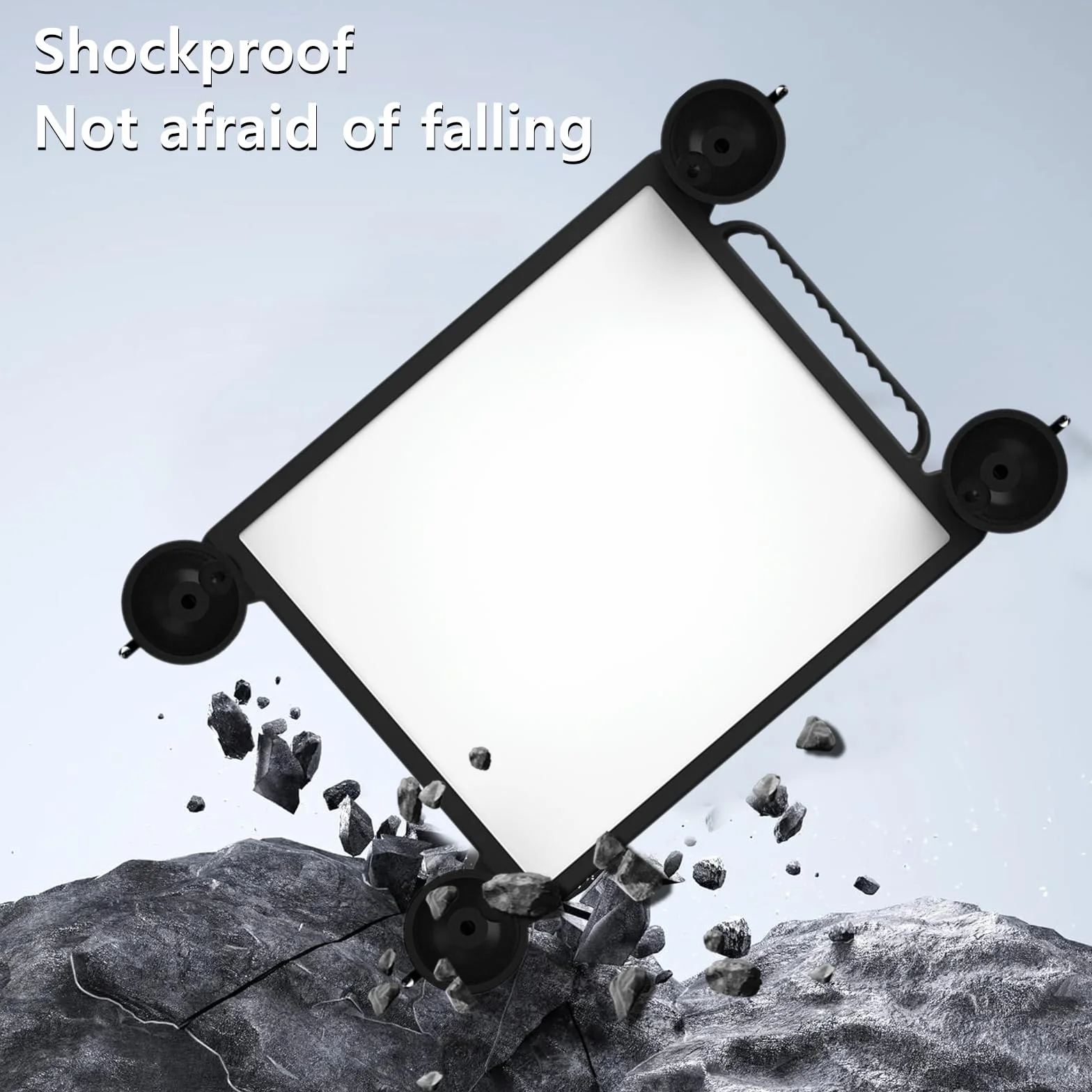 Starlink Mini ventosa con funda protectora de silicona y mosquetón, Starlink Mini soporte, Starlink MinAuto soporte para antena de dish, ventana de coche y toldos