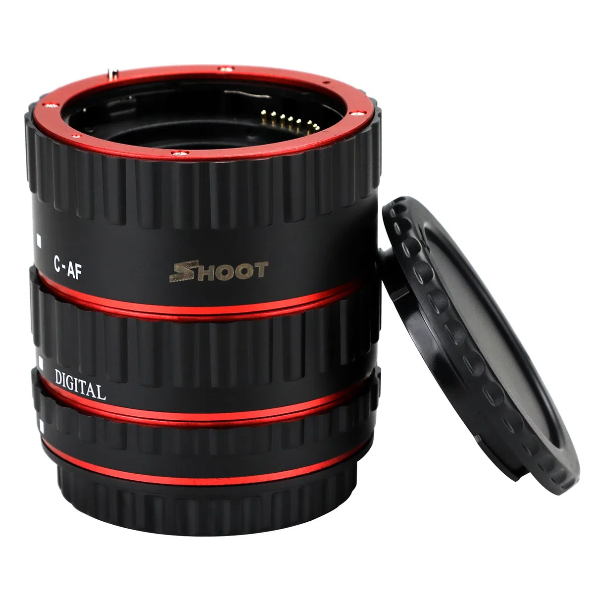 SHOOT AF Set de Tubo de extensión Macro de Enfoque automático para Canon EOS EF EF-S Lente Cámaras DSLR 1100D 700D 650D 600D 550D 500D 450D 400D 350D 300D 100D 70D
