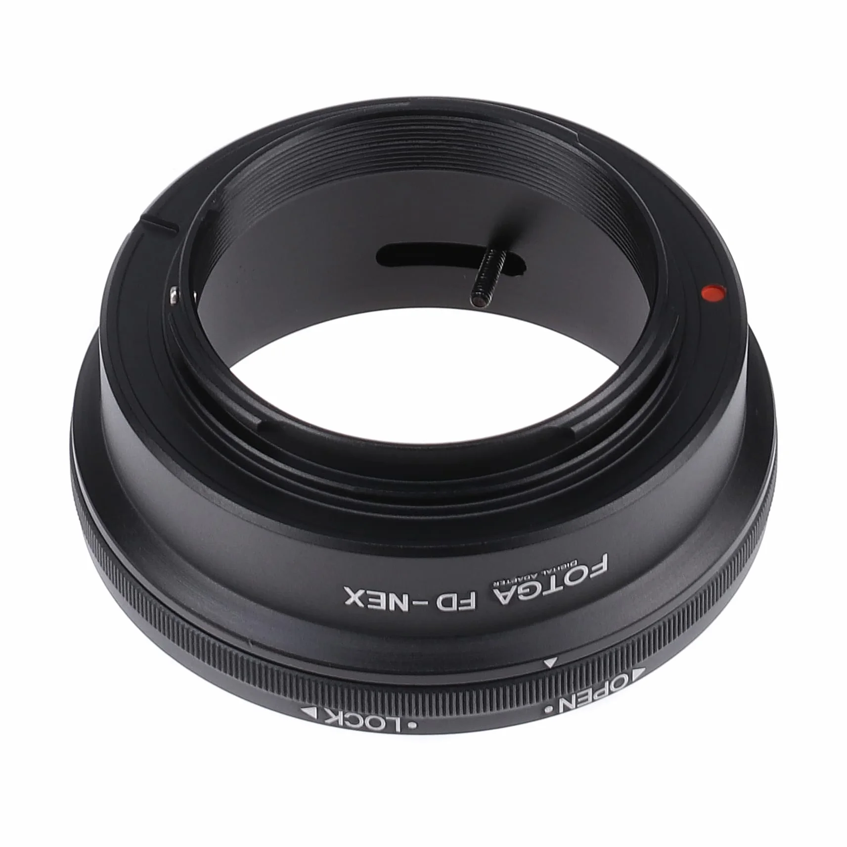 Hersmay FD-NEX - Anillo adaptador para objetivo Canon FD FL a cámara de montura E para Sony E Mount A7 A7II A7III A7IV A7R A7RII A7RIII A9 NEX-3 NEX-7 6 5N A6600 A6500 A6400 A6300 A6000