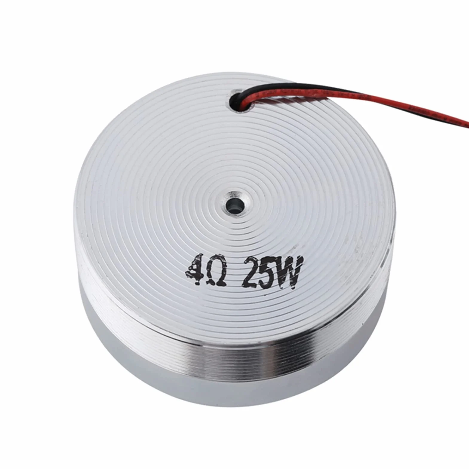 Cocoarm Resonancia del Agitador de Bajos, Altavoz de Resonancia de 50 Mm y 2 Pulgadas Altavoz de Resonancia de Todas Las Frecuencias Ronda de Vibración para Equipos Reproducción de (4Ω