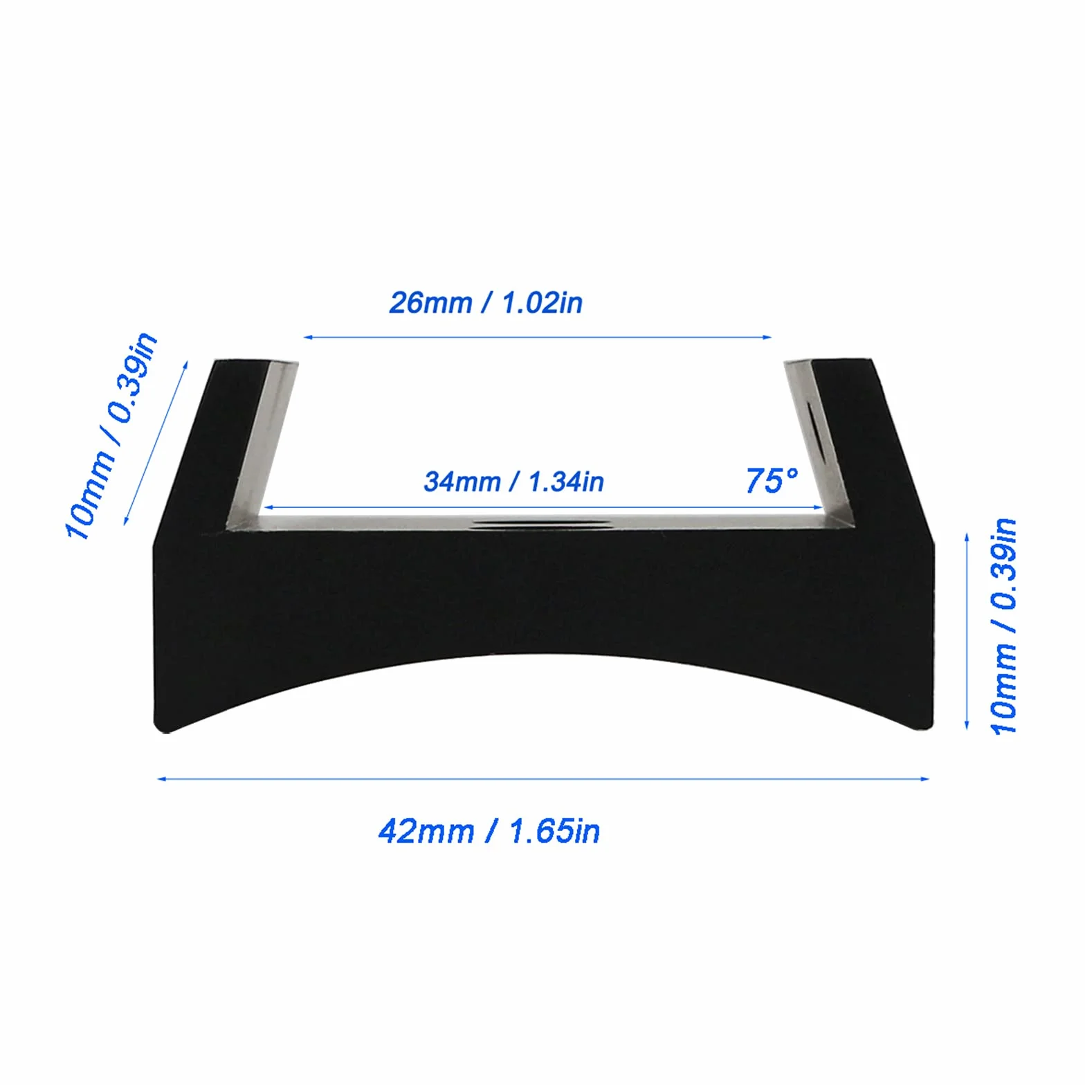 Svbony Telescope Finderscope Mount, Base de Cola de Milano para el Buscador, con Placa Estándar de Cola de Milano de Liberación Rápida