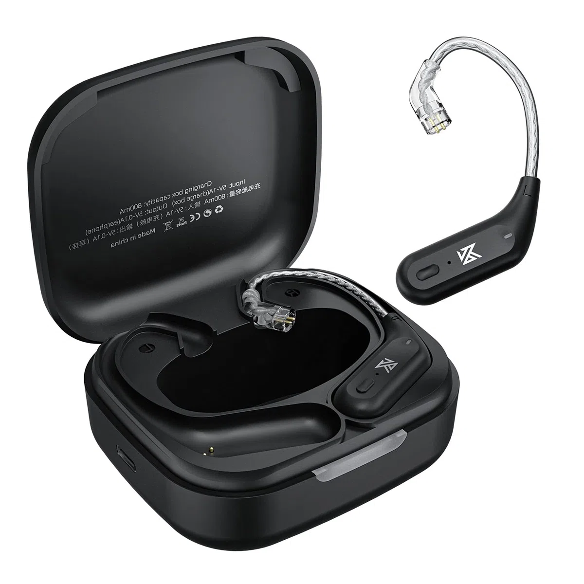 G.K KZ AZ09 Cable KZ ZSN pro X aud KZ ZS10 pro Upgrade para KZ Auriculares, Bluetooth 5.2 Wireless Earhook con Micrófono para ZSN, ZSN pro, ZS10, ZSN pro X, ZEX, ZEX pro, ZAS, DQ6