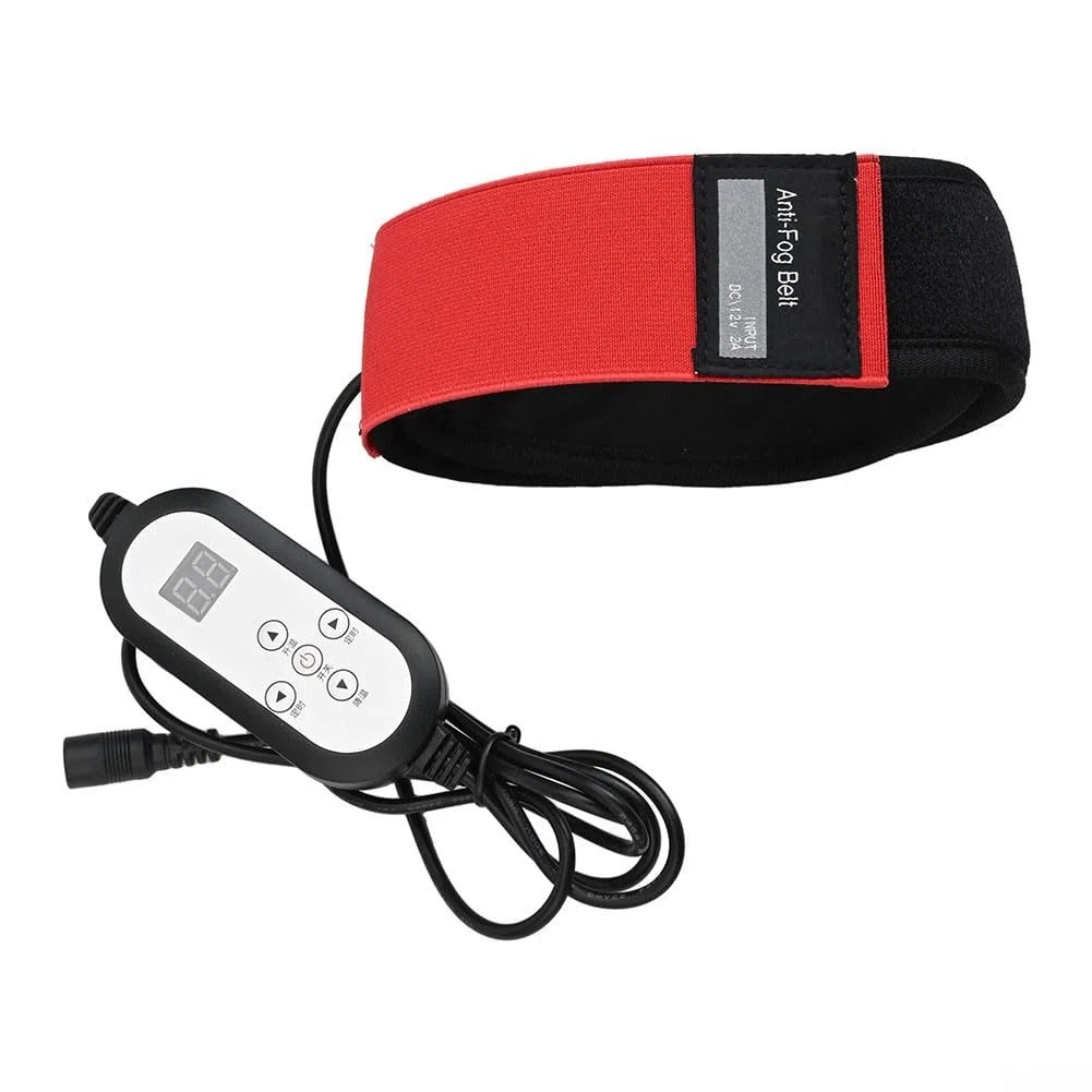 Eawfgtuw Correa de calentador antivaho para lente telescópica, control inteligente de temperatura, escudo de prevención de rocío para fotografía de clima frío al aire libre, lentes de 65-300 mm (730 x