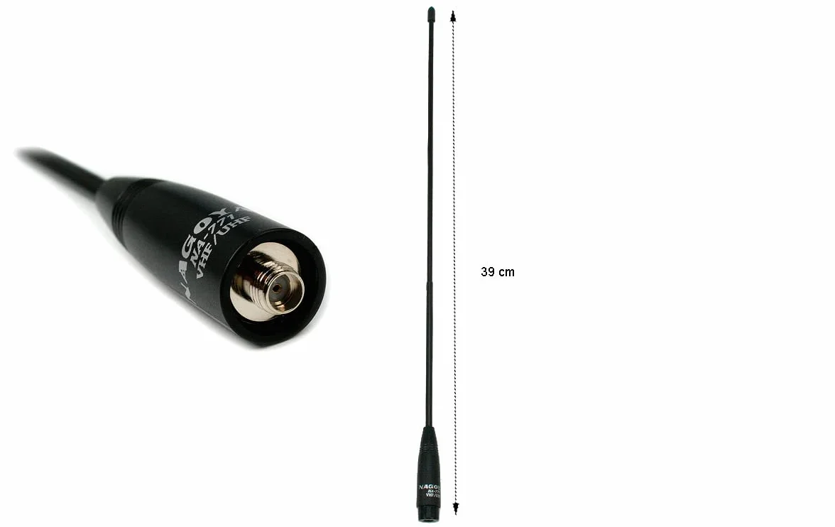 NAGOYA NA-771 SMA-Fem Antena bibanda SMA Hembra. 39 cm