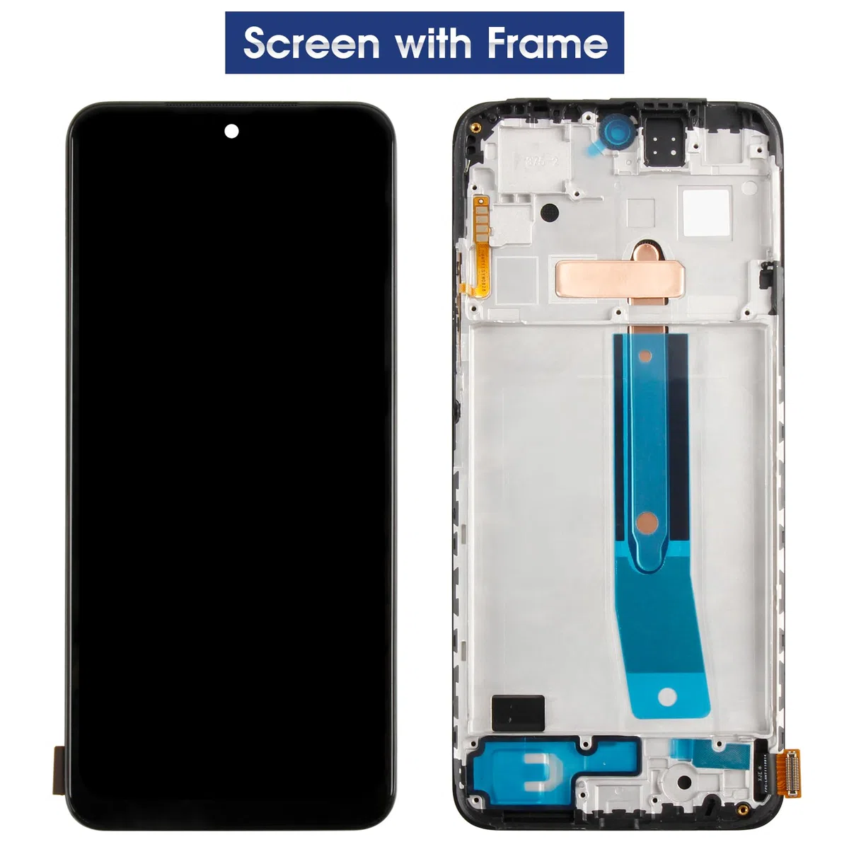 Atwist Pantalla LCD para Xiaomi Redmi Note 11s 4G LCD Display para Redmi Note 11s 4G Digitalizador 2201117SG 2201117SI 2201117SY 2201117SL Pantalla táctil Asamblea (No con Note 11s 5G, con Marco)