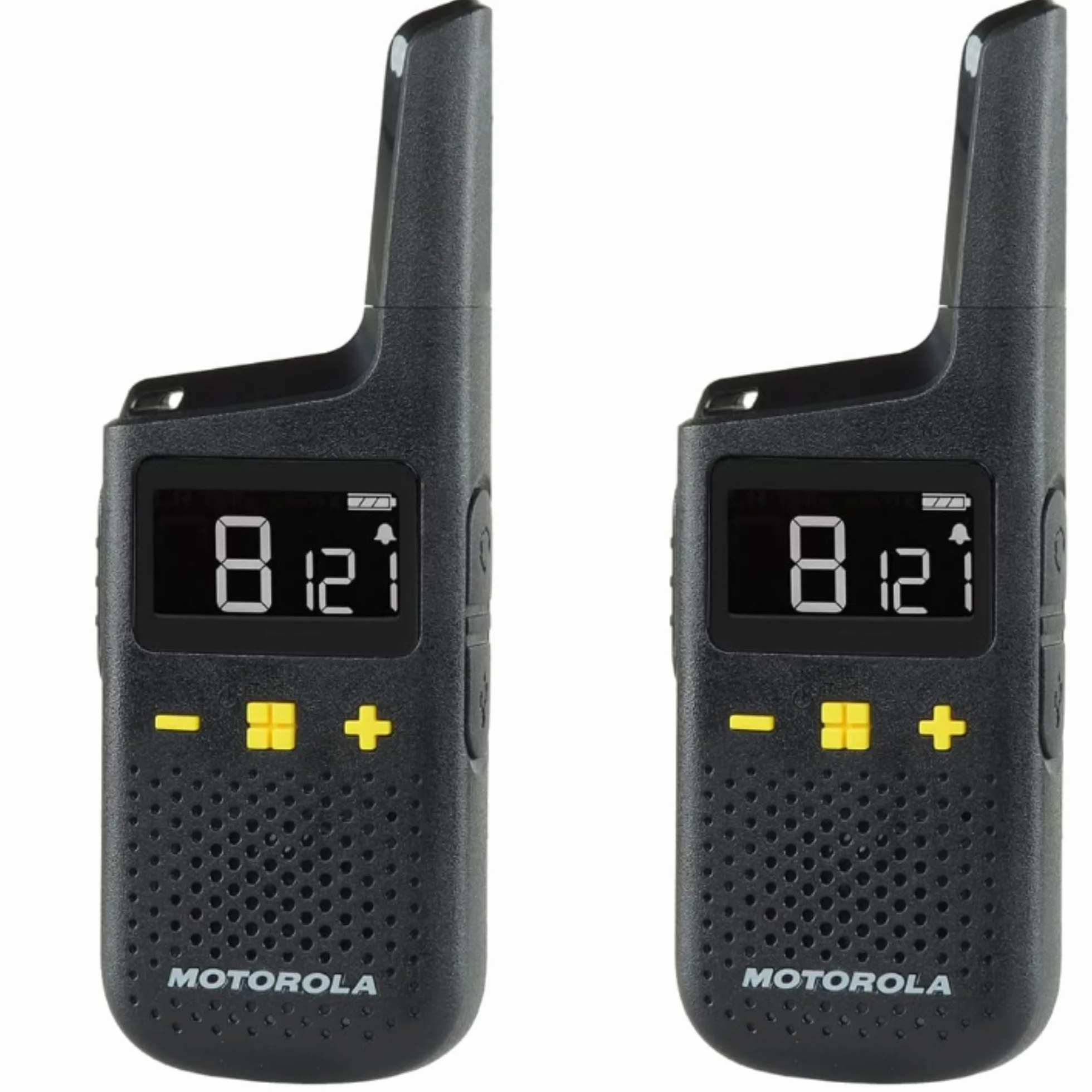 Motorola XT185 Two-Way Radio 16 Canales 446 MHz Negro - Walkie-Talkie (16 Canales, 446 MHz, 8 Km, 24 h de batería)