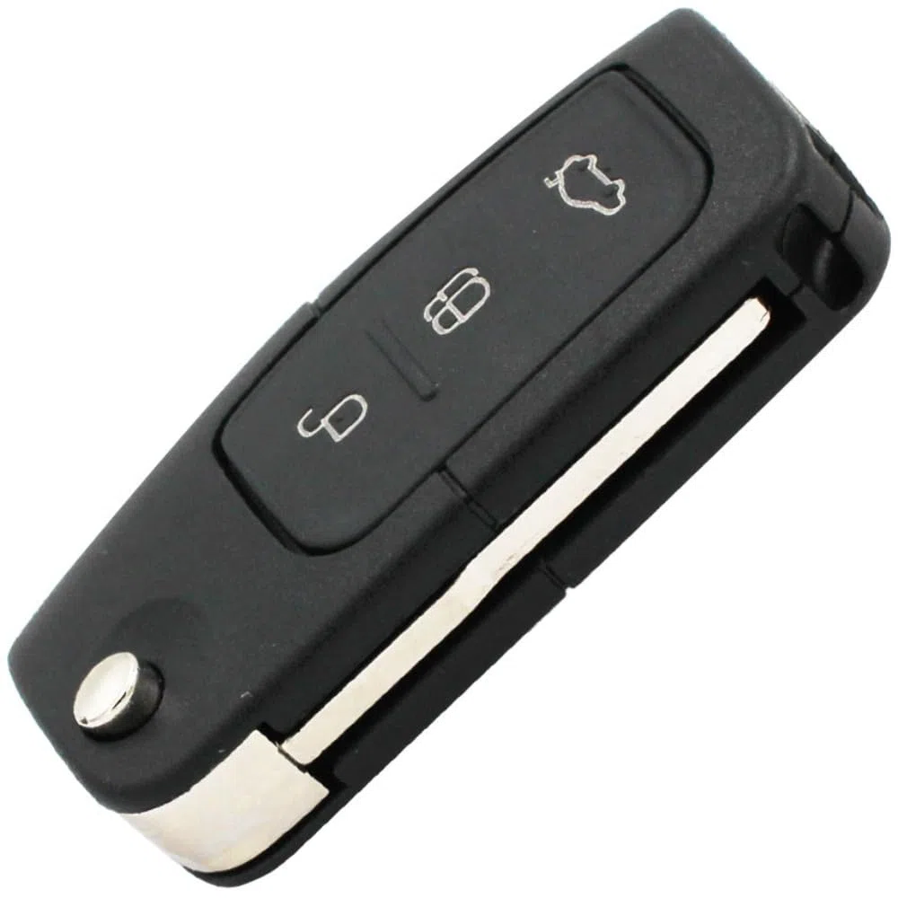 Llave Funda de Coche Mando a Distancia para Ask 433MHz Keyless Entry Remoto Llavero para Ford Focus Mondeo C MAX S MAX Galaxy Fiesta