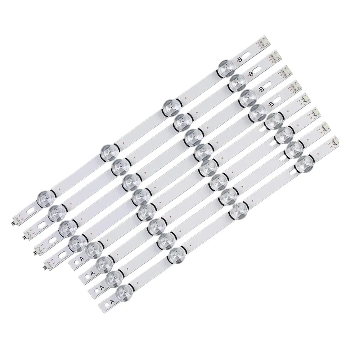 Tira de luz LED de Fondo for TV, 4 Pares, Compatible con LG 42 Pulgadas 42LB5610 42LB5800 42LB585V 42LB DRT 3,0 42 A/B 6916L-1709A 1710A 6916L-1957A 1956A