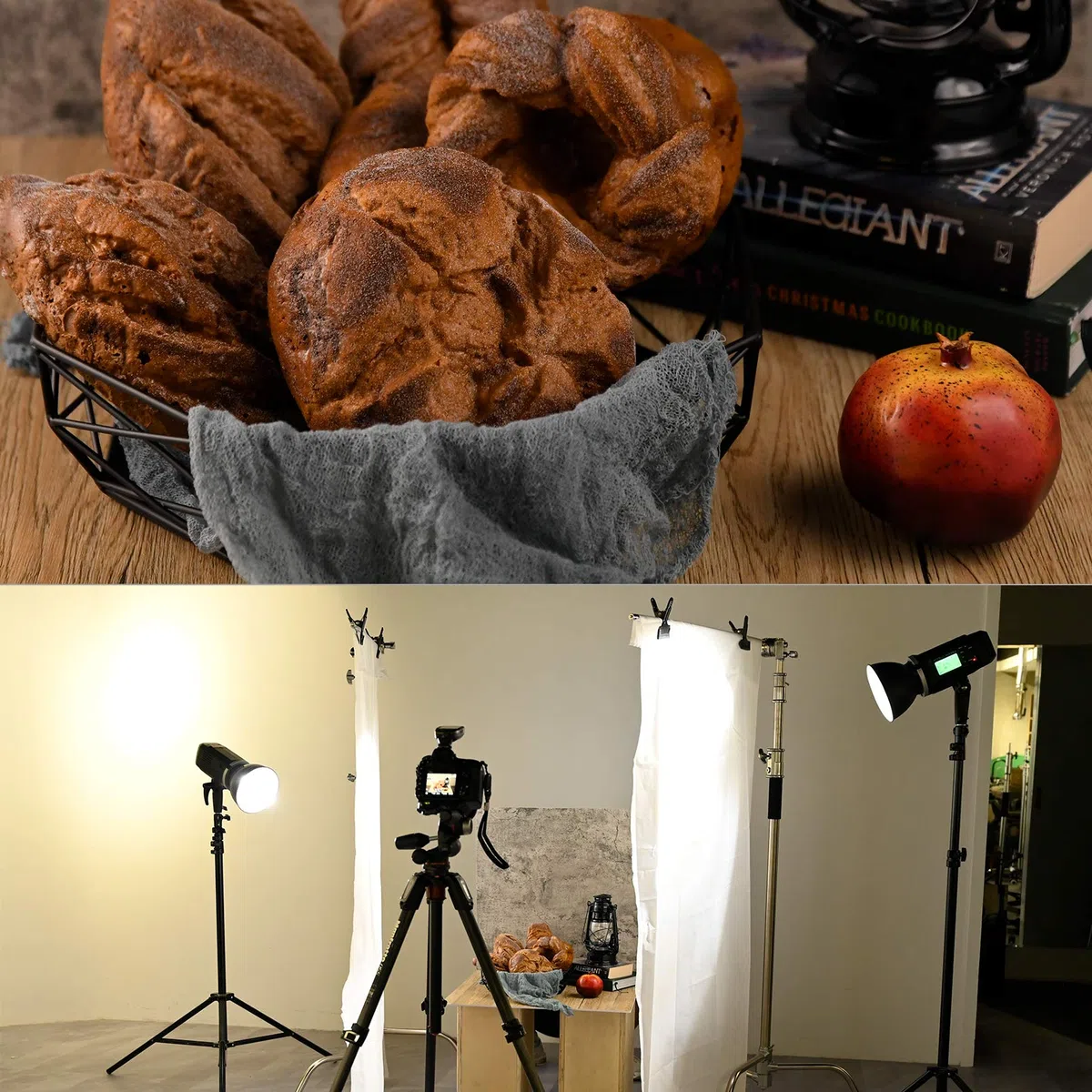 Selens - Difusor de tela de nailon con difusión de color blanco para iluminación de fotografía, softbox y carpas de luz