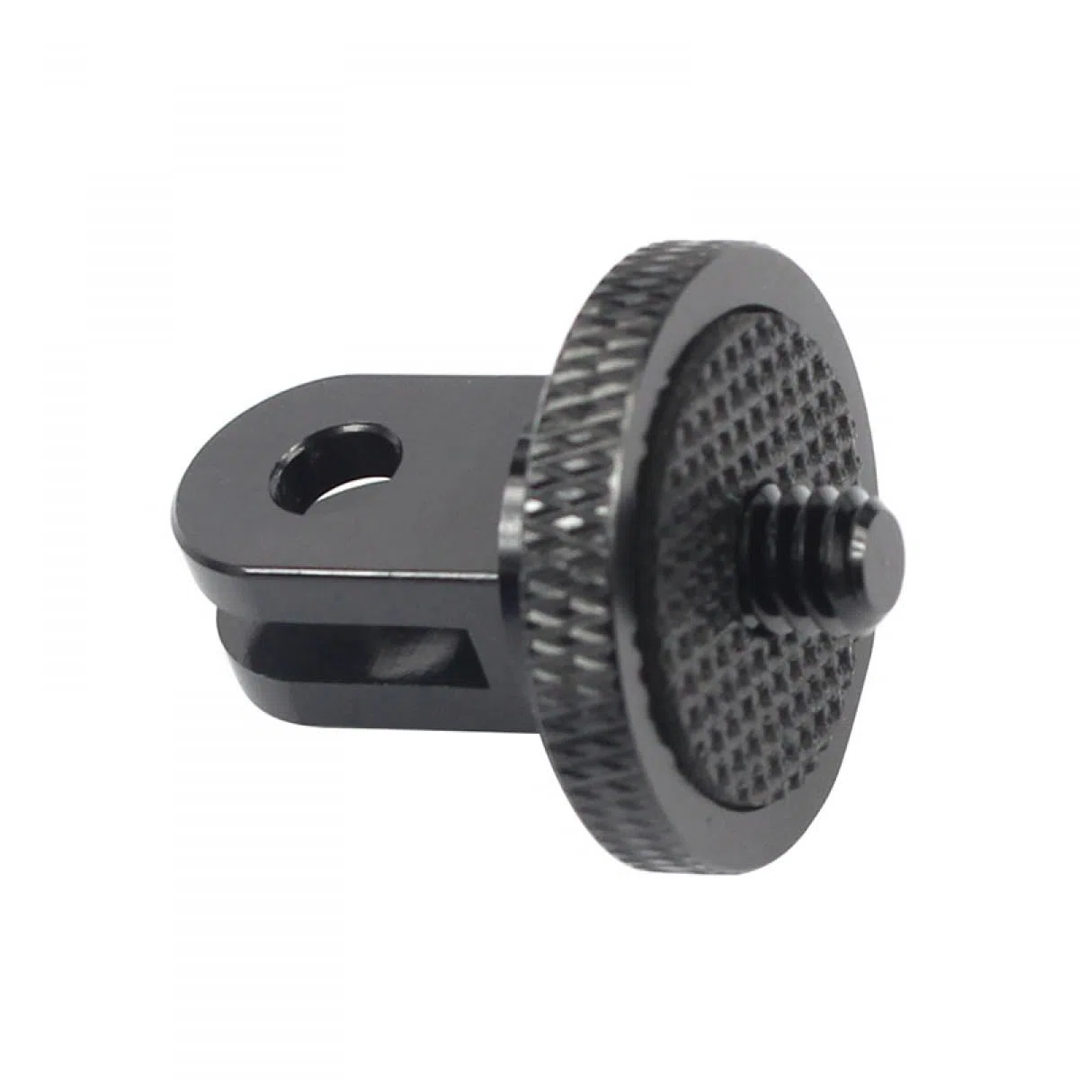 Mini Adaptador De Trípode para Cámaras De Acción, De Aleación De Aluminio De 1/4 Pulgadas De Montaje para Una Fijación Segura A Los Trípodes, Apto para Gopro Y Otras Cámaras De Acción