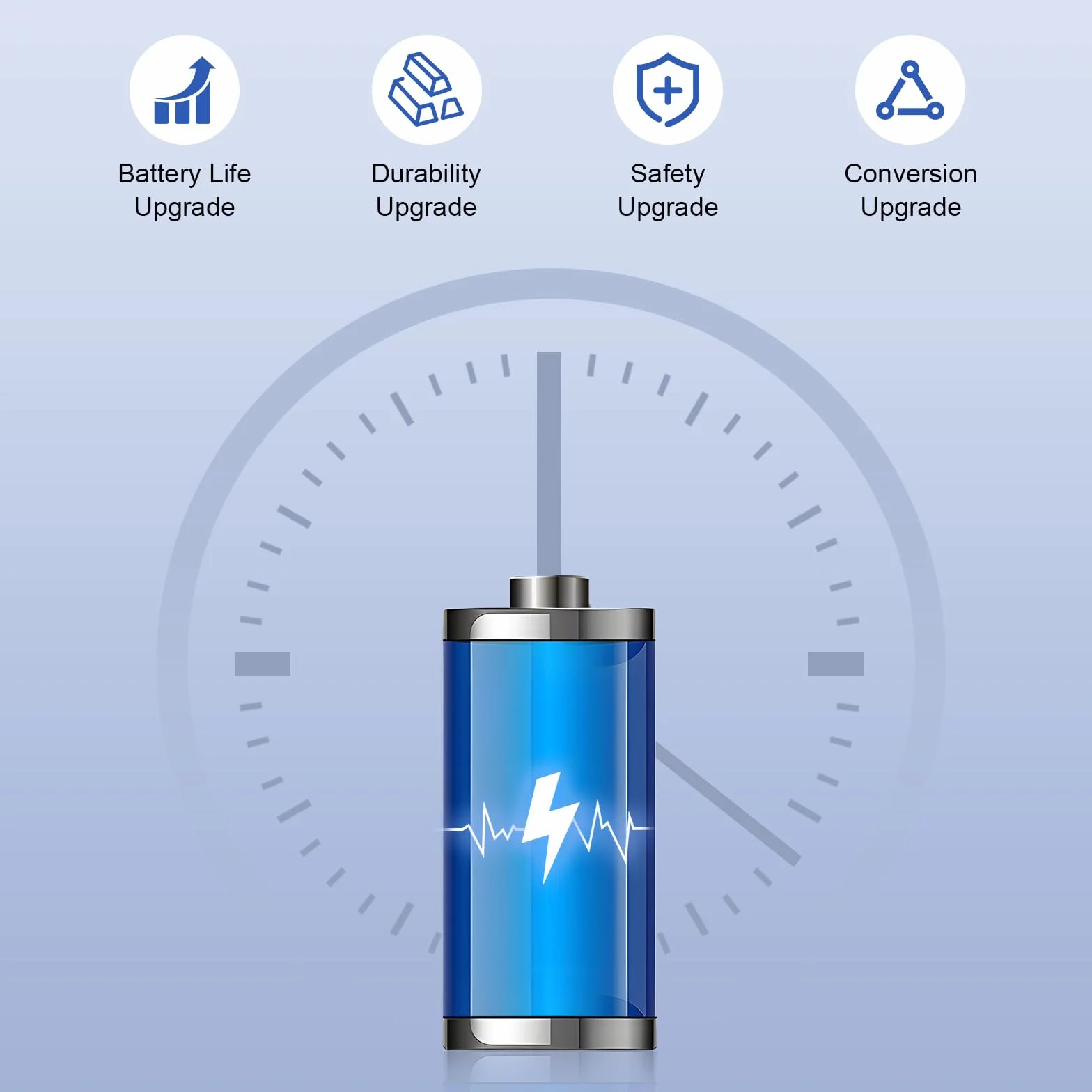ElephantStory Batería para Samsung Galaxy S23 Ultra SM-S918B, 5000 mAh Código de Bateria EB-BS918ABY Batería de Polímero de Litio de Repuesto con Kit de Reparación