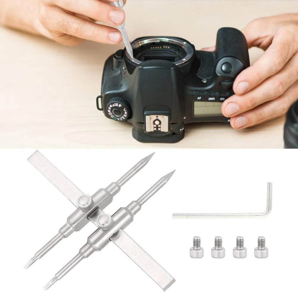Llave Profesional para Lentes de Cámara, Llave Hexagonal para Reparación de Lentes SLR