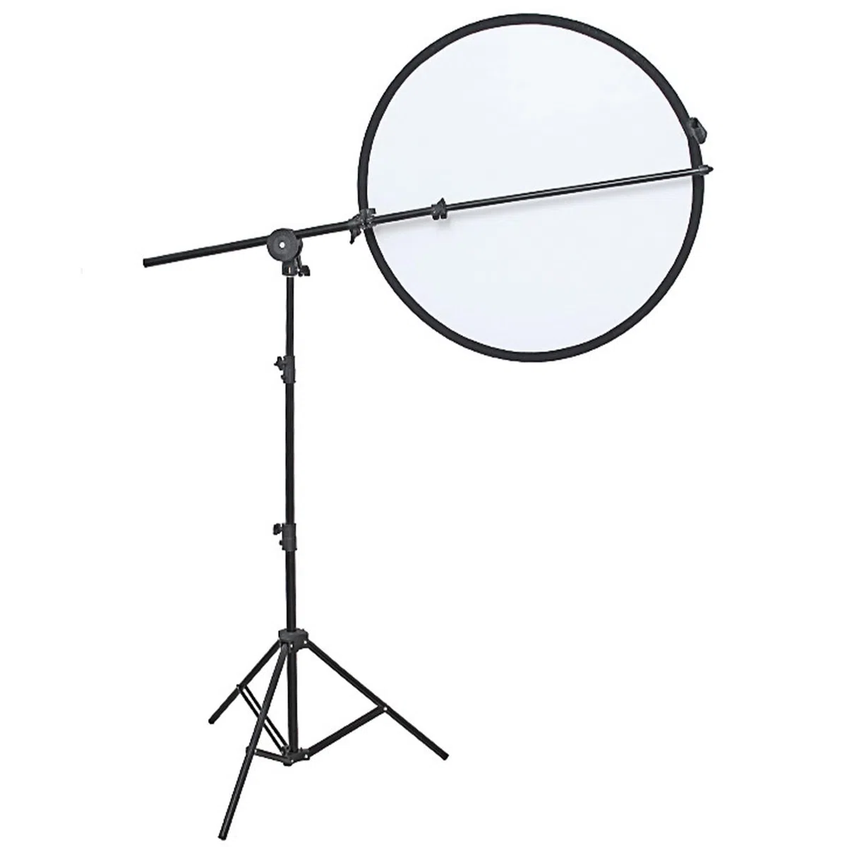 Soporte de metal versátil para reflector y panel de luz que proporciona estabilidad para configuraciones de iluminación profesionales