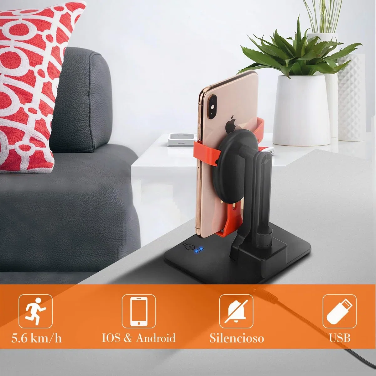 New Version Adjustable Phone Swing Device for Hatching Eggs in Pokemon Go and Steps Challenge, Compatible with iOS and Android