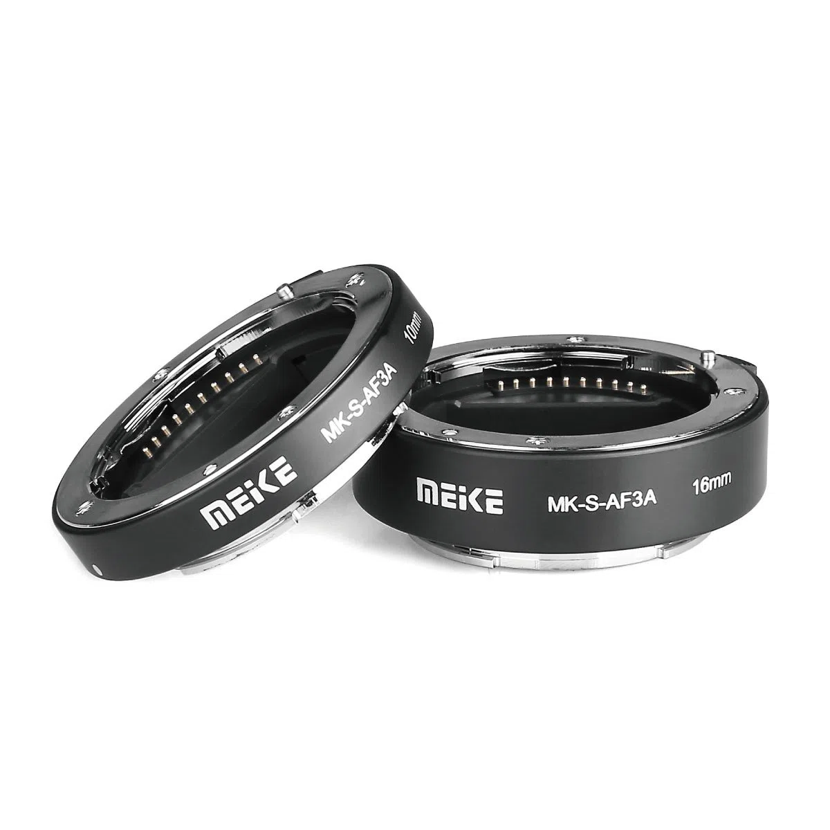 Meike MK-S-AF3A Anillo de extensión de Metal Macro de Enfoque automático (10mm+16mm) para Sony E-Montaje FE-Montaje Cámara A7 NEX E-Mount Cámara A7 NEX3 NEX5 NEX6 A5000 A6300 A6500 A9