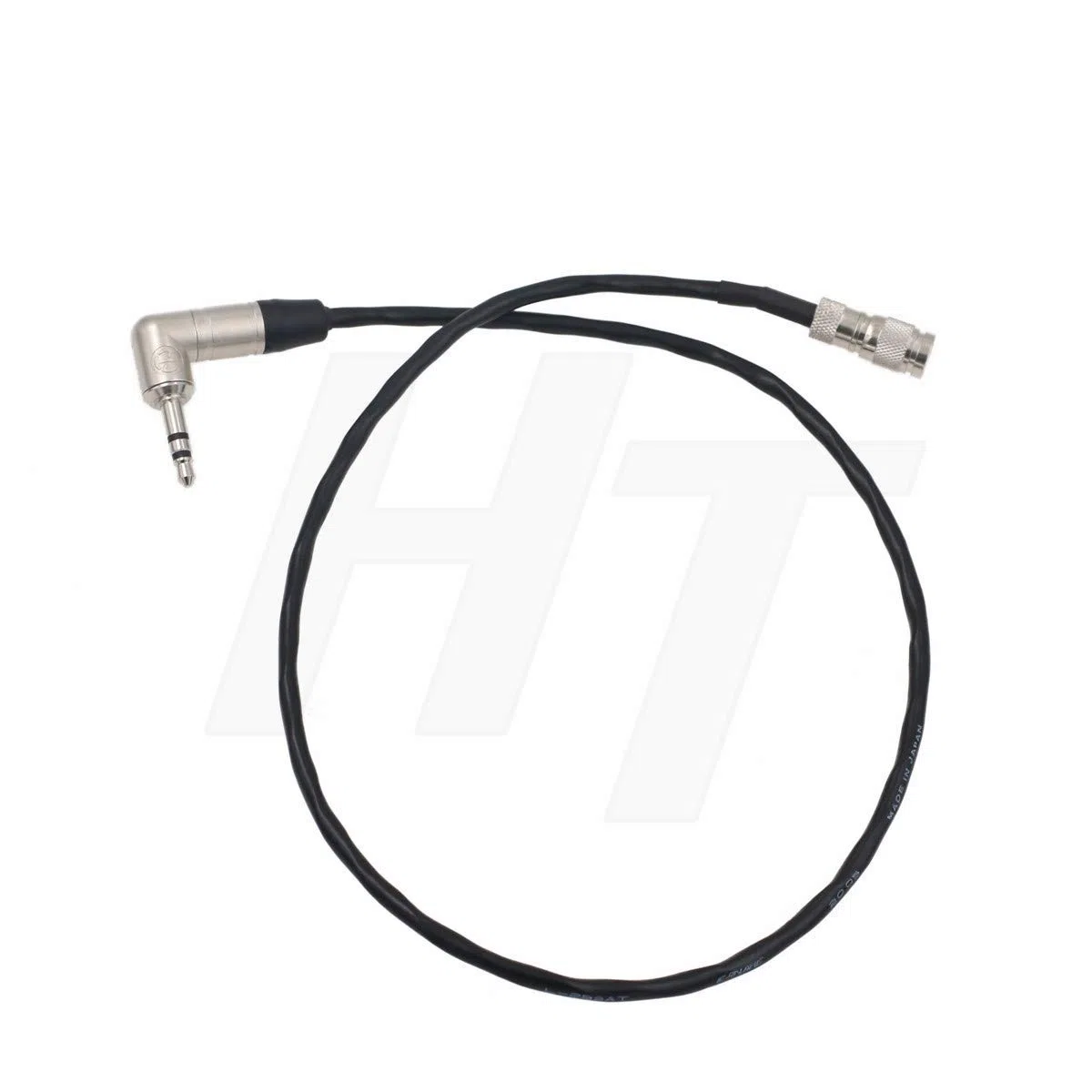 HangTon Timecode - Cable de cable para cámara réflex digital UltraSync ONE DIN1.0/2.3 a 90º 3.5mm (45 cm)