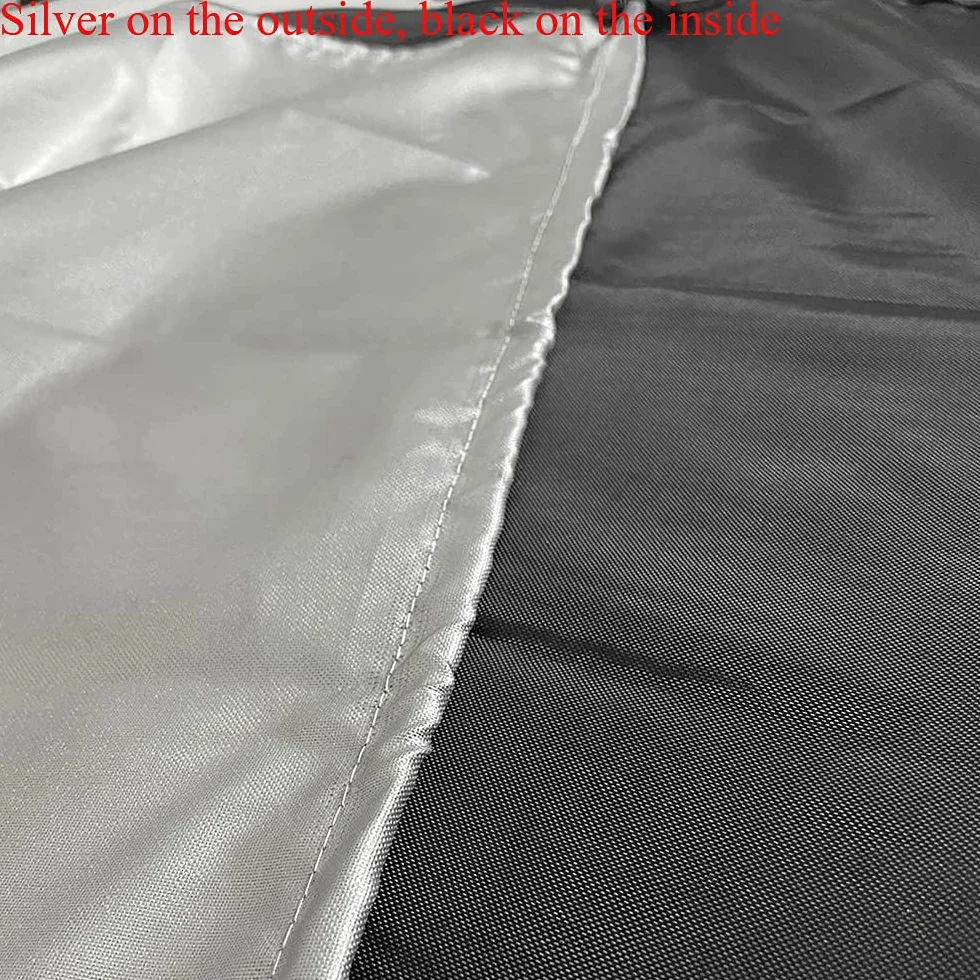 Funda para telescopio, impermeable, tela Oxford 420D, para exteriores, a prueba de polvo, para exteriores, con cordón ajustable (M: 100 x 75 cm)