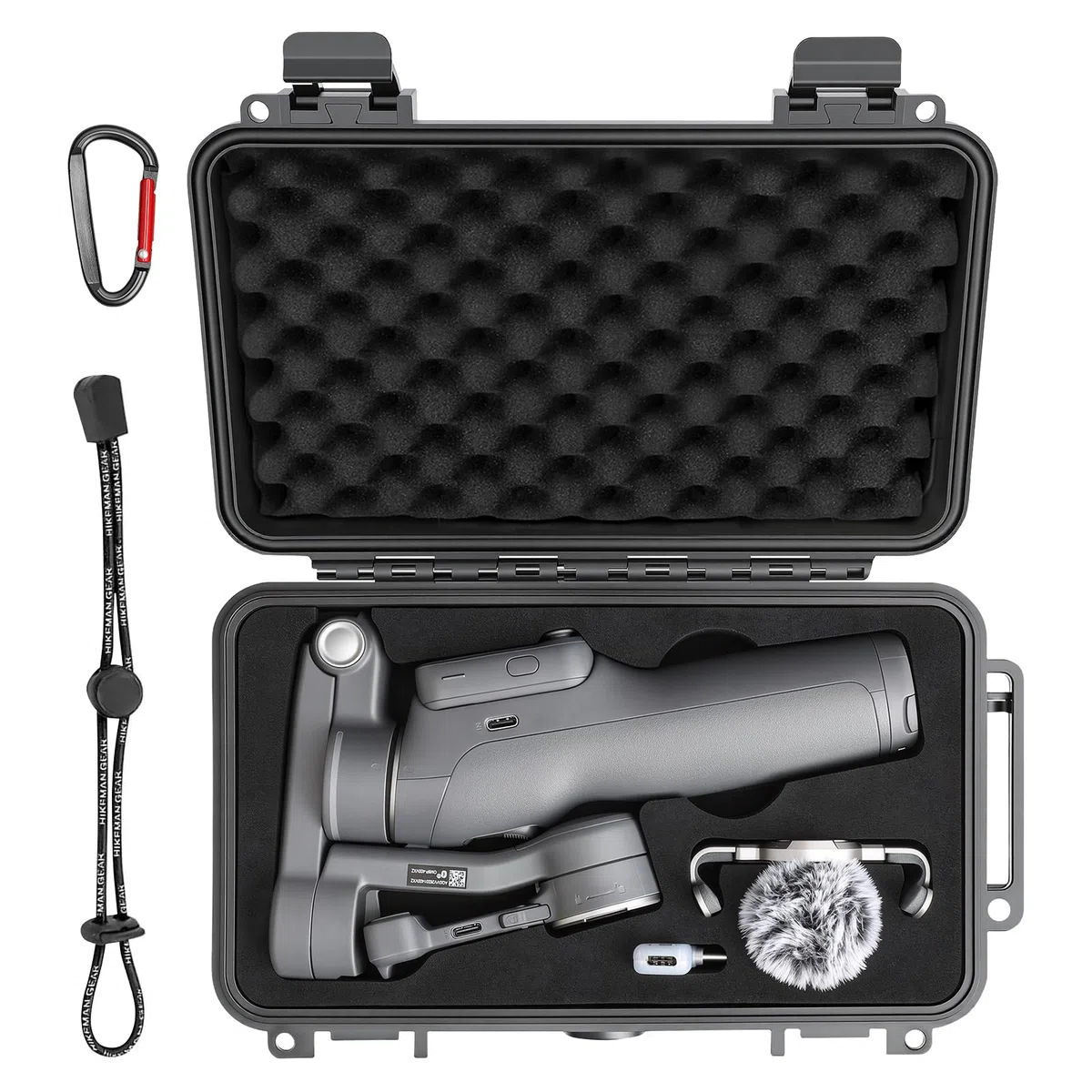 FPVtosky Estuche Rigido para dji Osmo Mobile 8P, Funda Portátil Impermeable de EVA para el Estabilizador Pack para Creadores Osmo Mobile 8P, Ideal para Viajes, Acampadas y Fotografía al Aire Libre