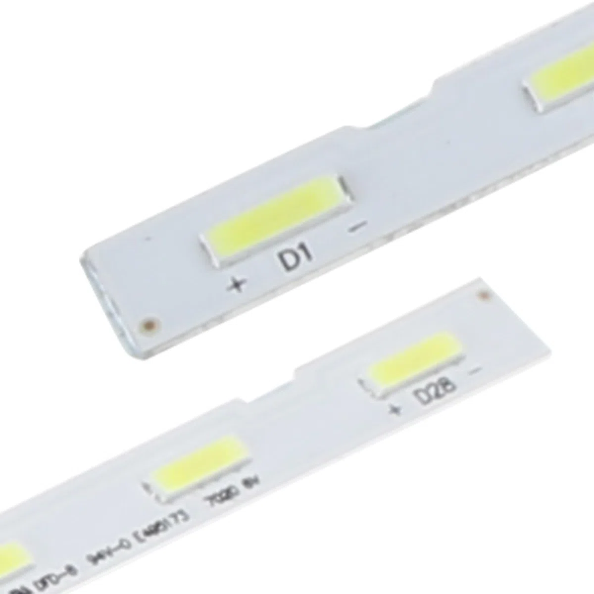 2 unidades de tiras LED retroiluminadas UA43NU7100 UE43NU7092 UE43RU7400 V8N1-430SM0-R0 LED 462 mm