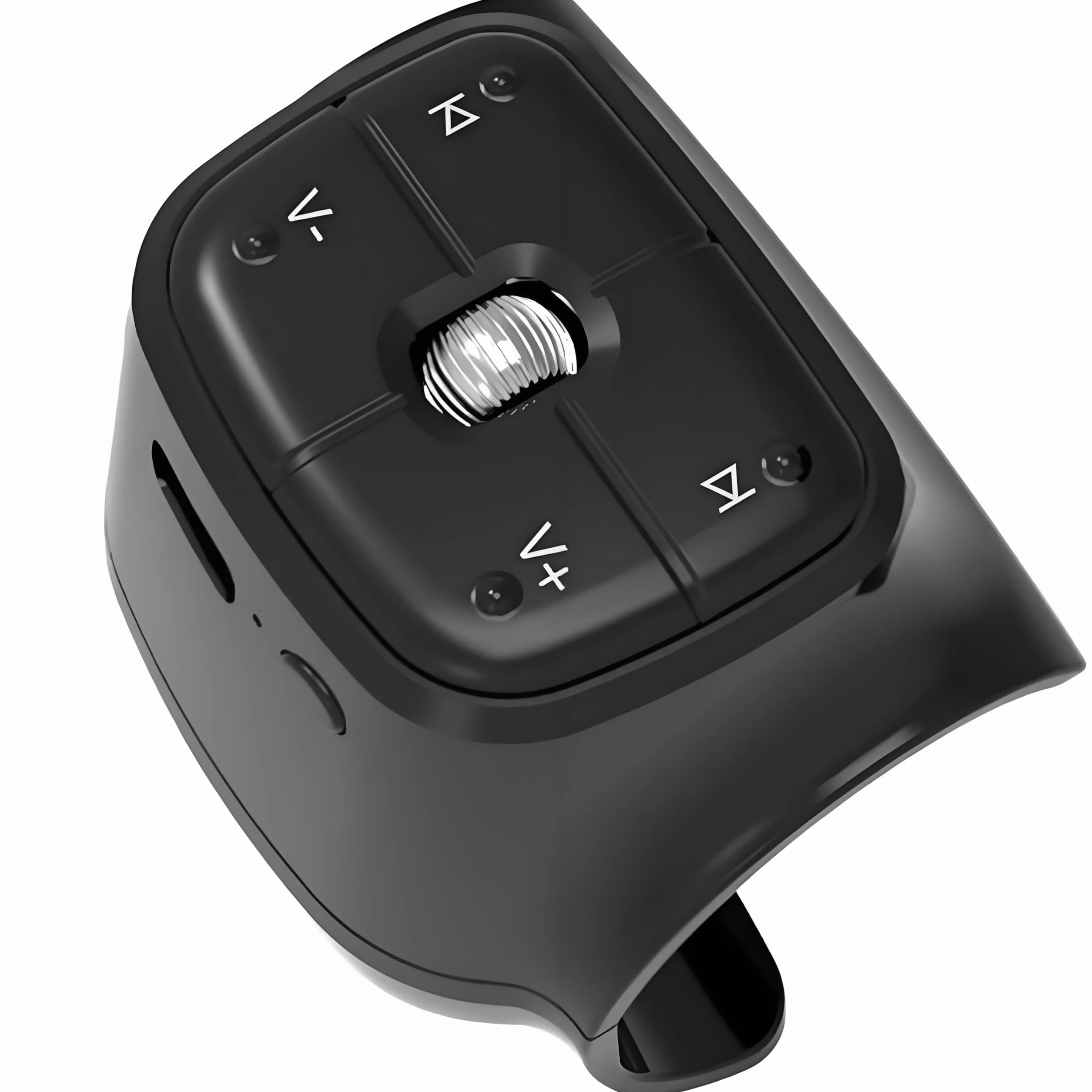 TikTok - Mando a distancia Bluetooth para coche, bicicleta, motocicleta, botón de control del volante, batería recargable integrada, compatible con iPhone y teléfonos Android