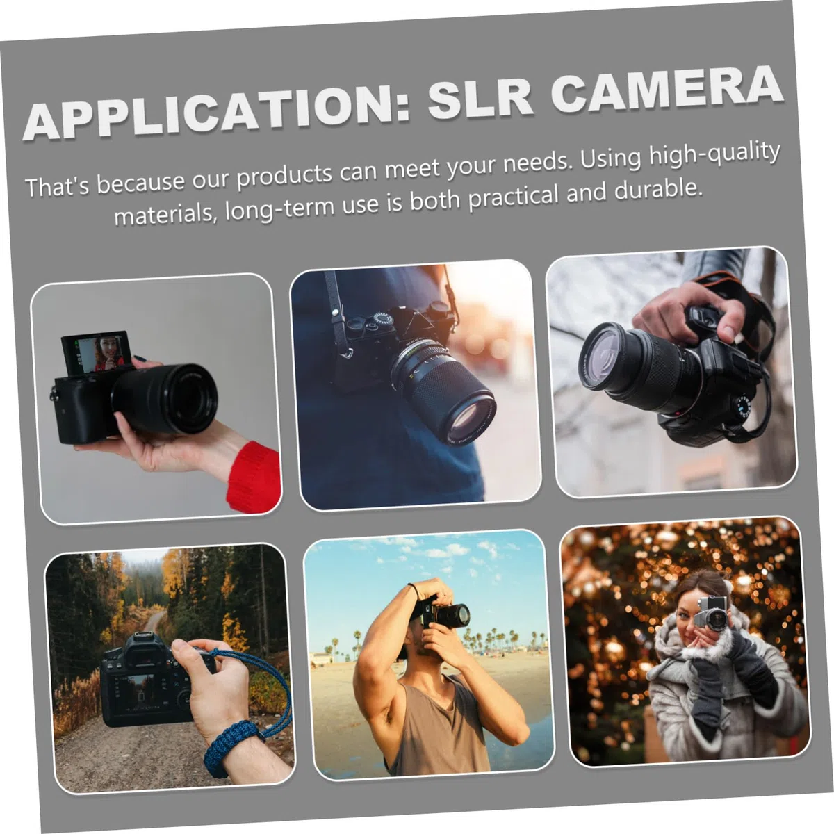 Mobestech Calentador 3 Niveles de Temperatura de de Neopreno de Negro para Protección el Empañamiento para Adecuado para Fotografía en Ambientes Húmedos y Fríos Fotografía en Ambientes Húmedos y Fríos