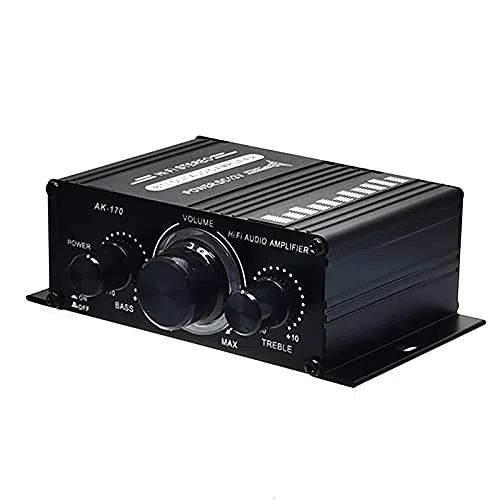 Amplificador de audio estéreo para coche, 12 V, 400 W, de aluminio, para coches domésticos, motocicletas