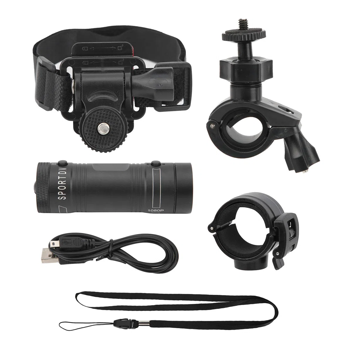 Cryfokt Cámara de la Rociada de la Motocicleta Grabador de Conducción de Moto Full HD 1080P Videocámara DV Resistente Al Agua para Motocicletas Cámara de Bicicleta de 120 Grados DVR Deportes