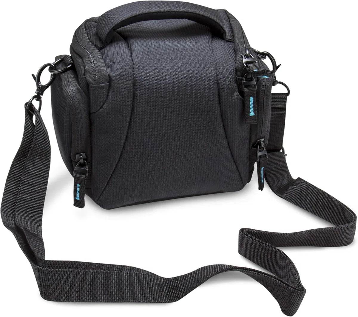 Bodyguard 5* Estuche para cámara Negro - Adecuado para Sony Alpha 6000 6300 6500 DSC-HX400V Canon M100 M10 M3 Nikon Coolpix B700 Panasonic Lumix DMC-FZ72