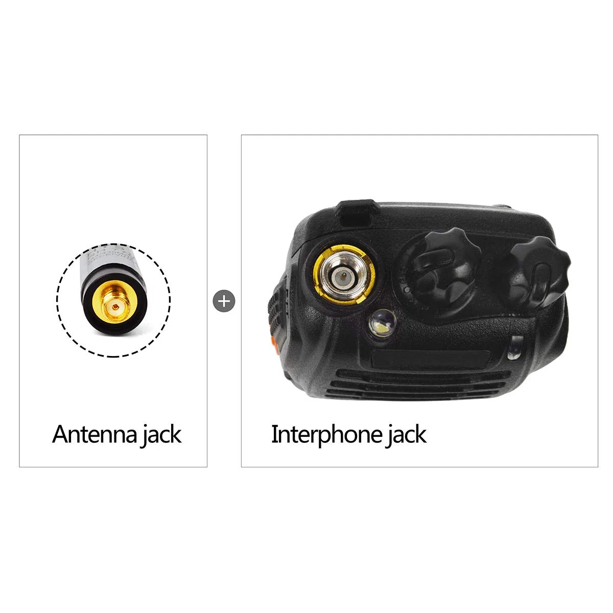 TWAYRDIO SMA Antena telescópica Femenina 2m 70cm Radio de jamón de Mano VHF UHF Antena Extensible de Alta Ganancia TK-360 TK-370 TK-3200 Walkie Talkie