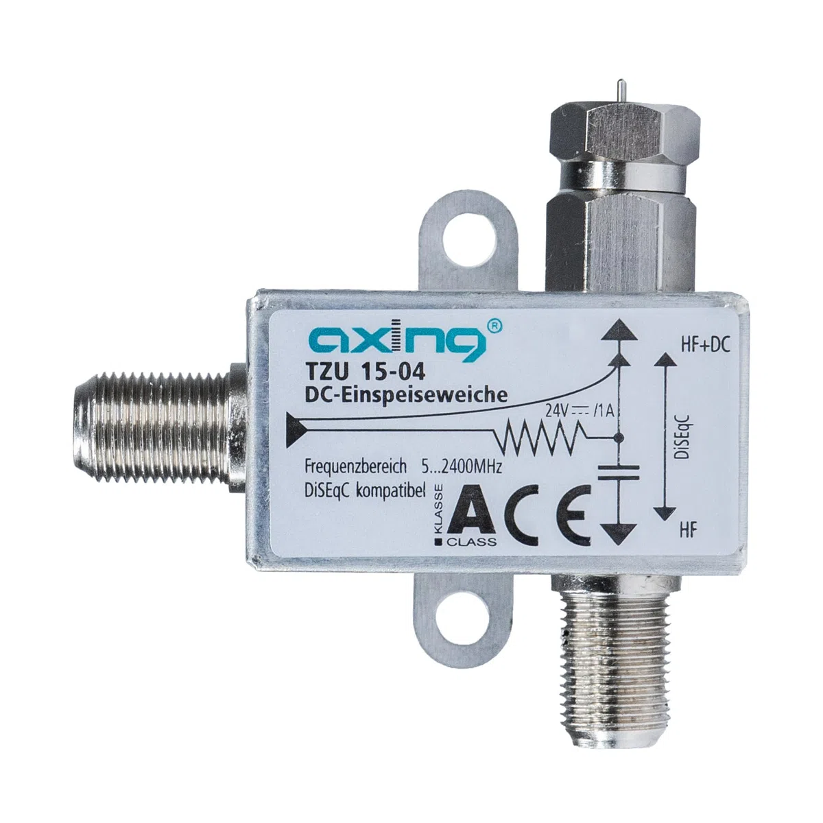 Axing TZU 15 – 04 Corriente einspeise Suave para Mando a de Comida de SES de 5532 de X9 múltiple Metal