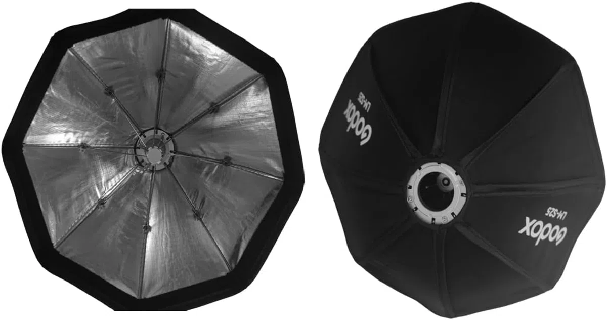 GODOX LM-S25 Mini Octa Softbox para Godox Lux Master Camera Flash