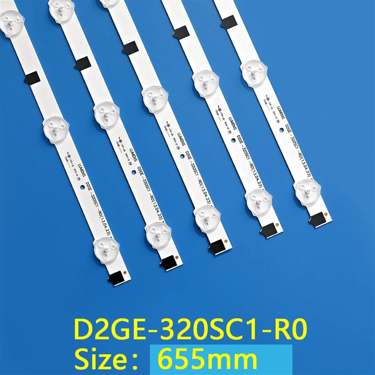 Lámpara de tira de retroiluminación LED Compatible for D2GE-320SC1-R0 UE32F5000 UE32F5500 UE32F4000 D2GE-320C0-R0 Bn96-28489a 2013SVS32 SSP 3735 655MM