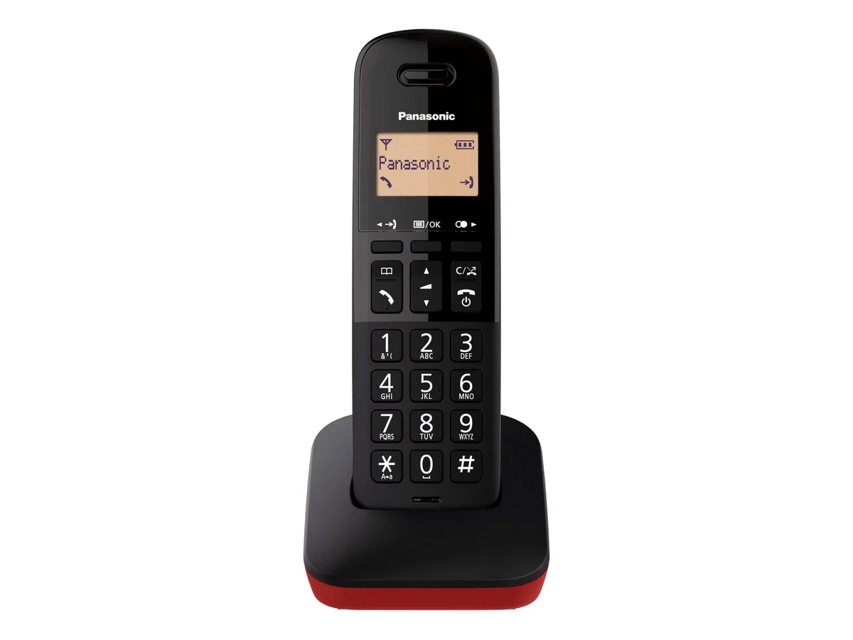 Panasonic TELEFONO INALAMBRICO KX-TGB610JTR/ Rojo