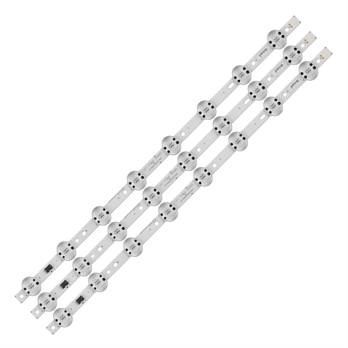 Tira de LED for iluminación Trasera Compatible con LG 55UK6360PSF 55UK6360 55UK6470PLC 55UK6300 55uk6200pue SSC_Trident_55UK63_S SVL550AS48AT5