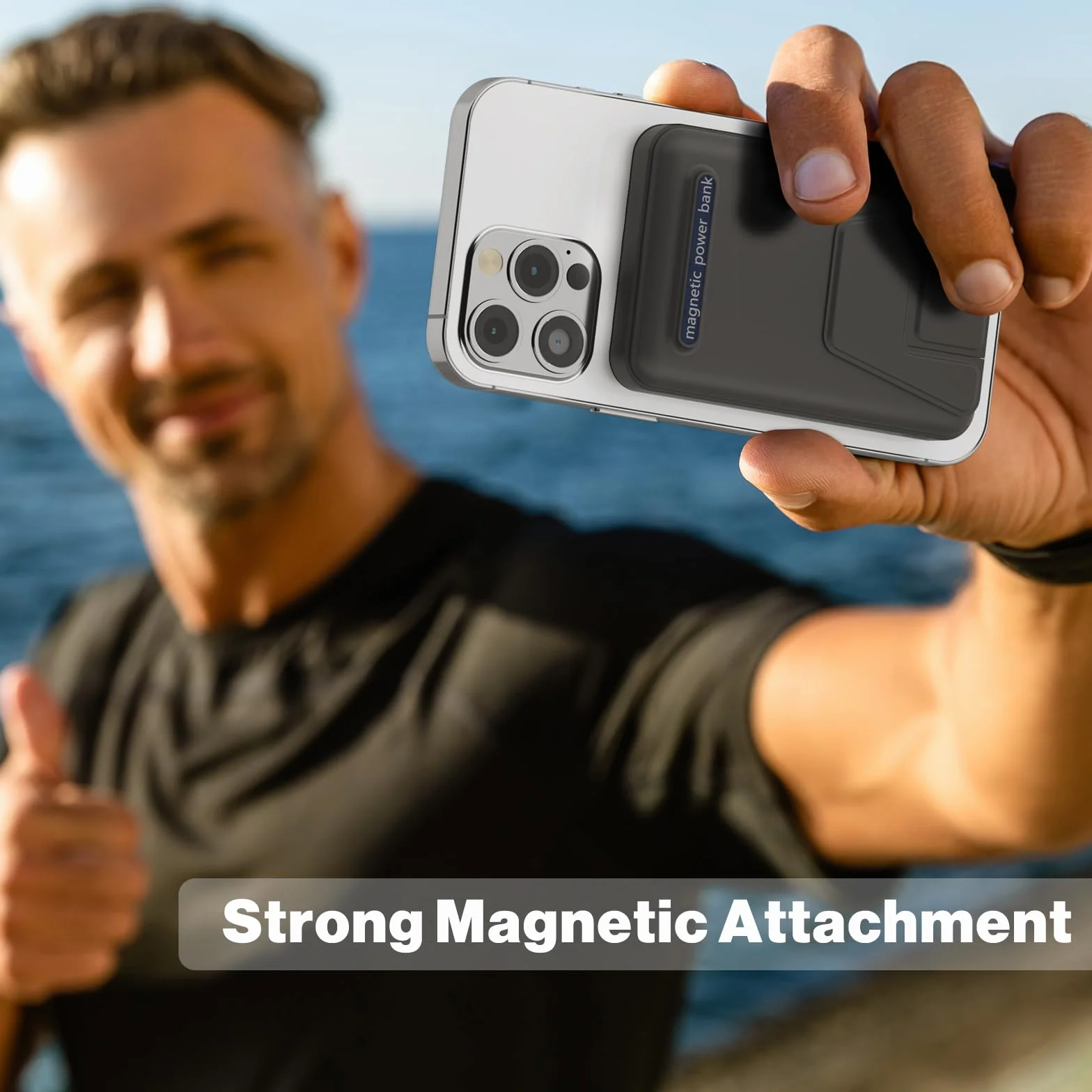 AOGUERBE for Magsafe Power Bank 10000mah, Magnético Batería Externa Carga Rápida,Cargador Inalámbrico 22.5W PD Bateria Portátil Powerbank con Pantalla LED para iPhone 17/16/15/14/13/12 Series