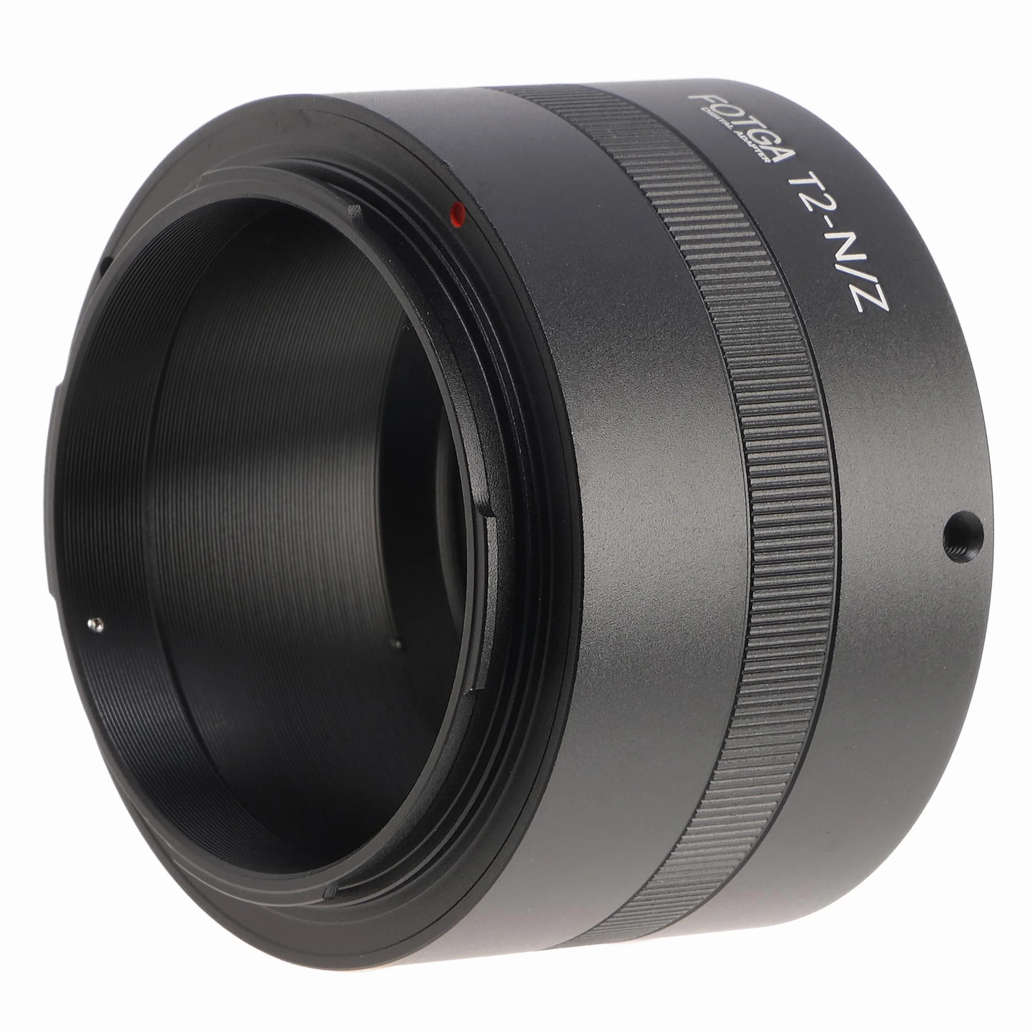 FOTGA T2-N/Z Anillo adaptador de objetivo para T2 T Mount adaptador convertidor a cámara Z-Mount compatible con Nikon Z5 Z6 Z7 Z30 Z50 Z6II Z7II Z8 Z9 Zf Zfc Full Frame cámara sin espejo