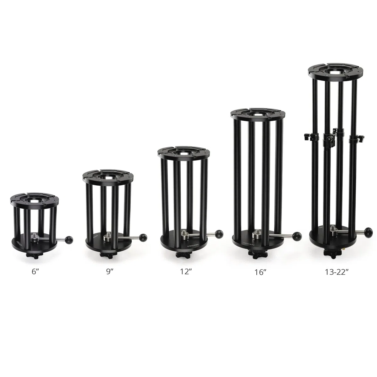 'Mitchell 6 "CÁMARA, 15 cm Altura Elevador para Mitchell/Dollies Mitchell Base Mount Productos | Resistente Ligero, de Aluminio Made – Permite múltiples configuraciones