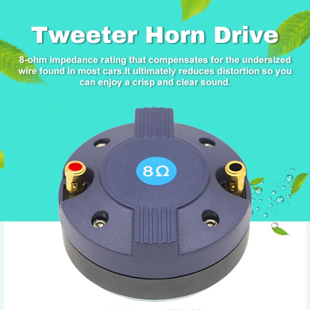 Greensen Altavoz de Agudos para Coche, Bocina Tweeter de 200 W con Conductor de Compresión de 34 mm y Imán Premium, Ideal para de Sonido Automotriz