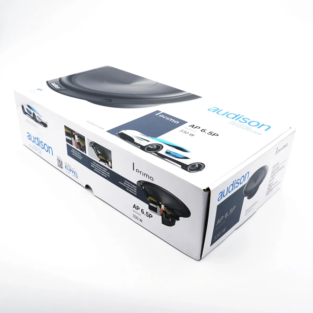 Audison Ap 6.5P - Pareja de woofers de 165 mm con 330 W de Potencia máxima para instalaciones OEM