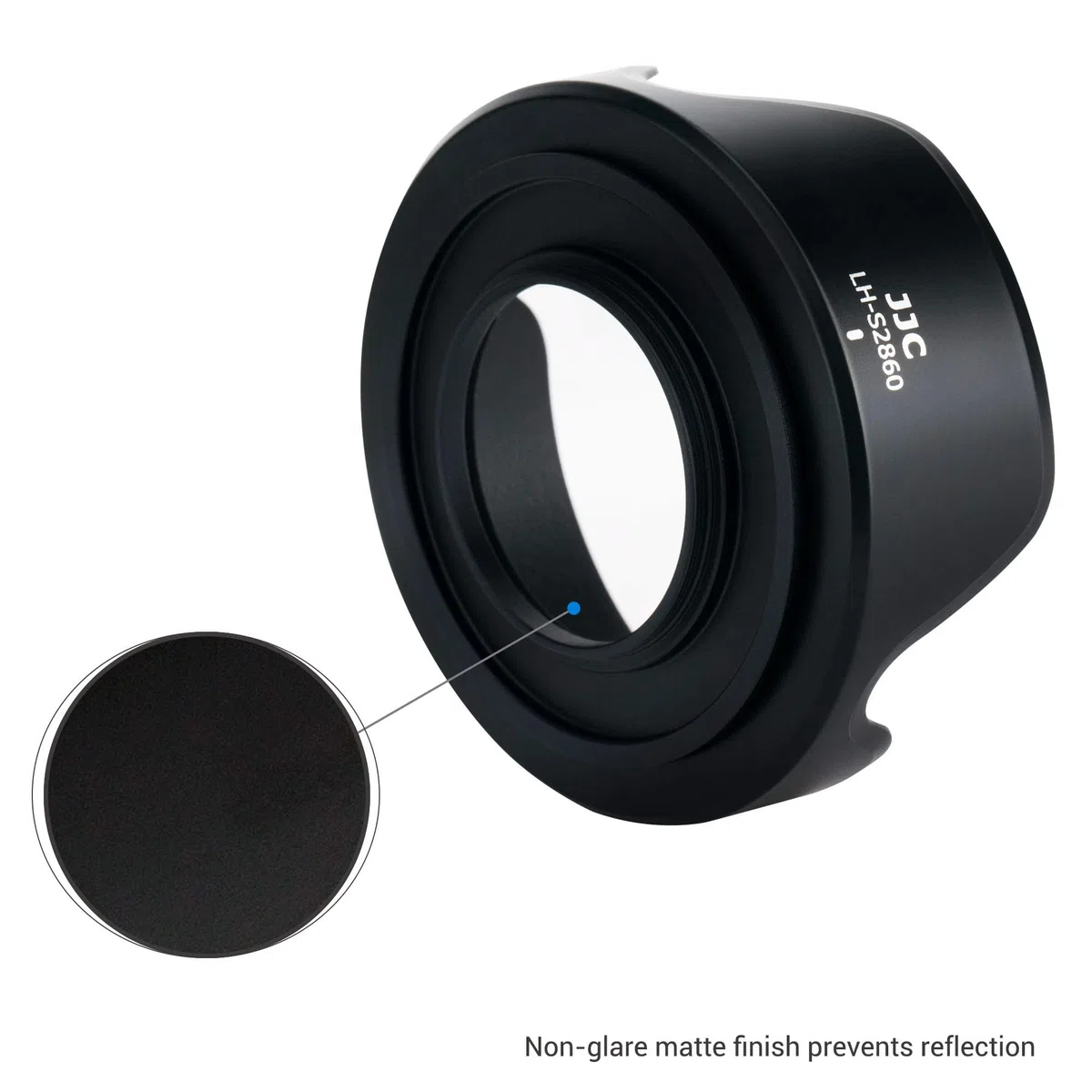 Petal Screw in Lens Hood for Sony FE 28-60mm f/4-5.6 Lens SEL2860 and Sony E PZ 16-50mm f/3.5-5.6 OSS Lens SELP1650 on Sony ZV-E1 ZV-E10 A7C A6400 A6300 A6100 A6000 with a 40.5mm Adapter Ring