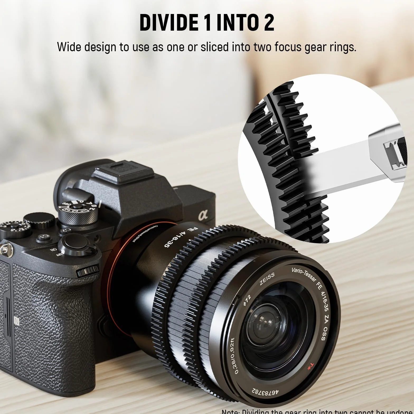 NEEWER 14PCS Juego de Anillo Engranaje Follow Focus Inconsútil 0,8 Mod para ø46,5-90mm,Compatible con SmallRig Compatible con Tilta NEEWER Seguir Foco para Canon Sony Nikon Fujifilm Sigma Lens, PG008
